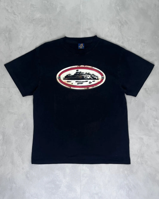 CORTEIZ Rusty Alcatraz Black T Shirt - (USED) - S