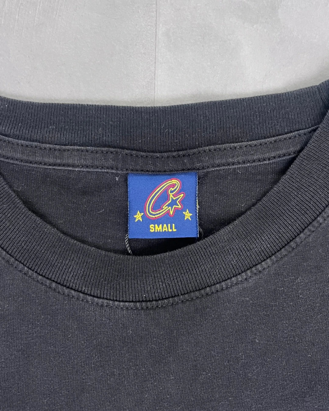 CORTEIZ Rusty Alcatraz Black T Shirt - (USED) - S
