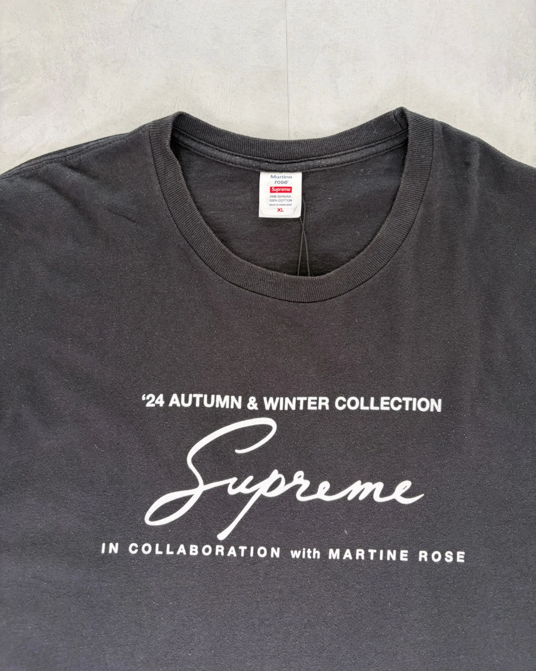 Supreme X Martine Rose T Shirt black – XL