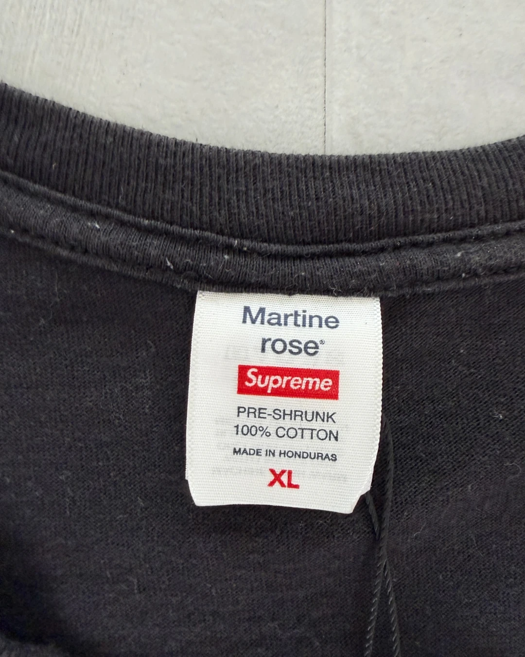 Supreme X Martine Rose T Shirt black – XL