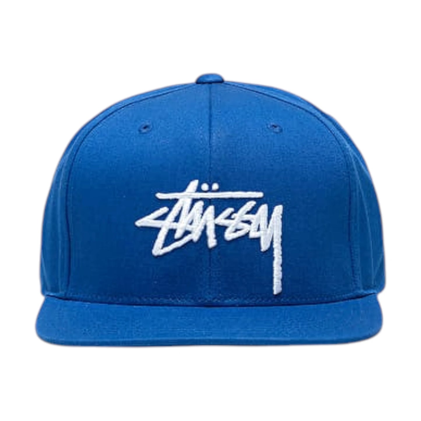 Stussy Classic Logo Snapback blue
