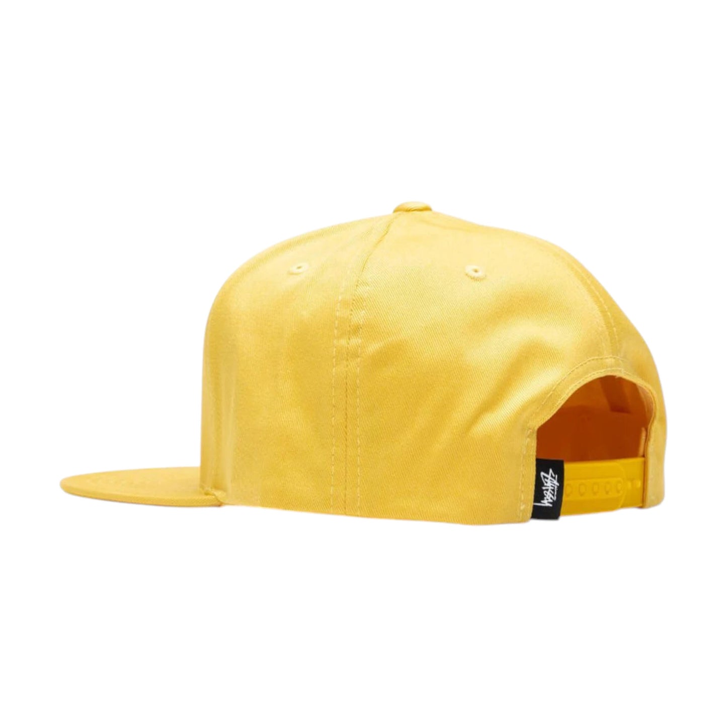 Stussy Classic Logo Snapback yellow