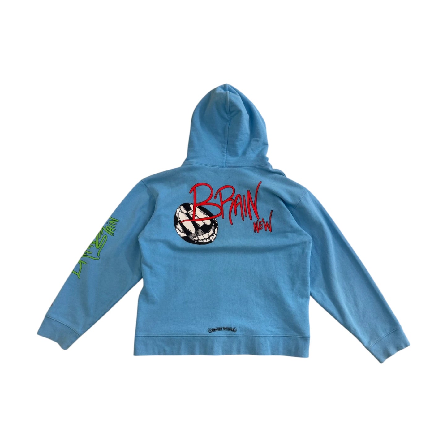 Chrome Hearts Matty Boys Brain Hoodie blue - XL