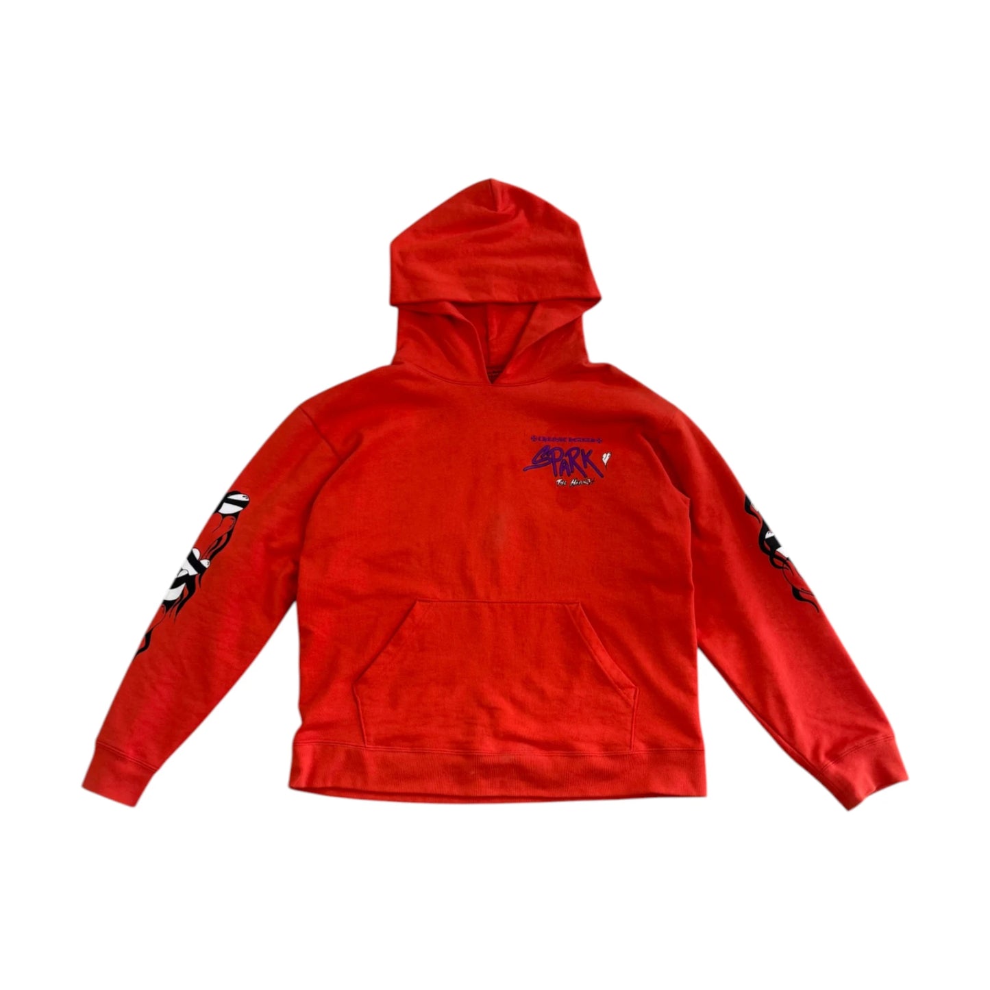 Chrome Hearts Matty Boys Spark Hoodie red - XL