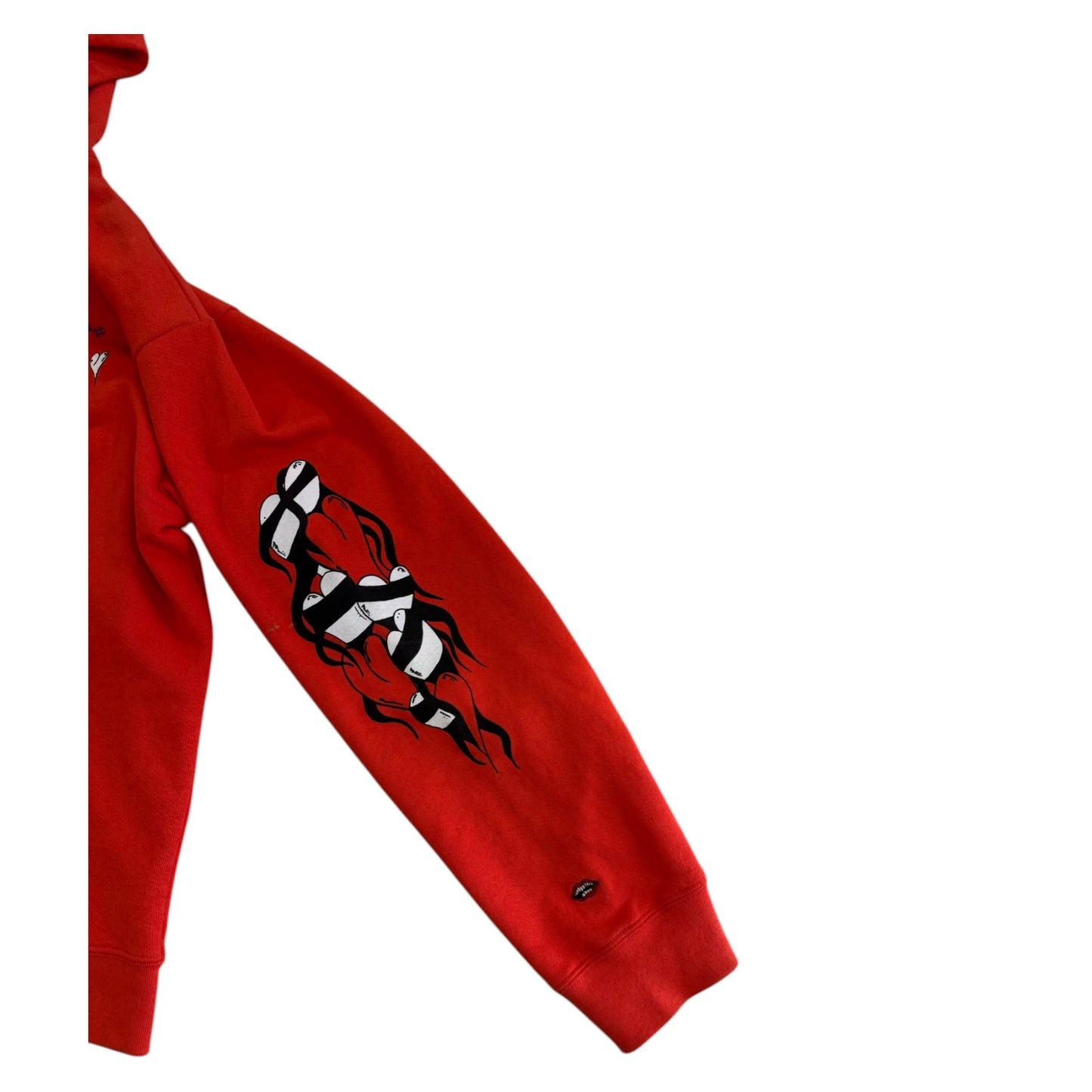 Chrome Hearts Matty Boys Spark Hoodie red - XL