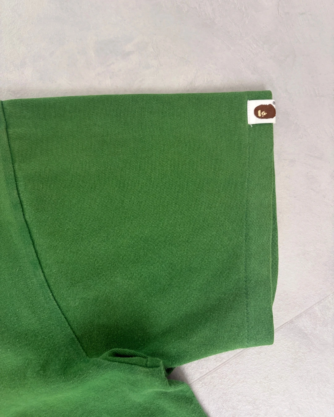 Bape Bathing Ape Orange Graphic T Shirt green – L