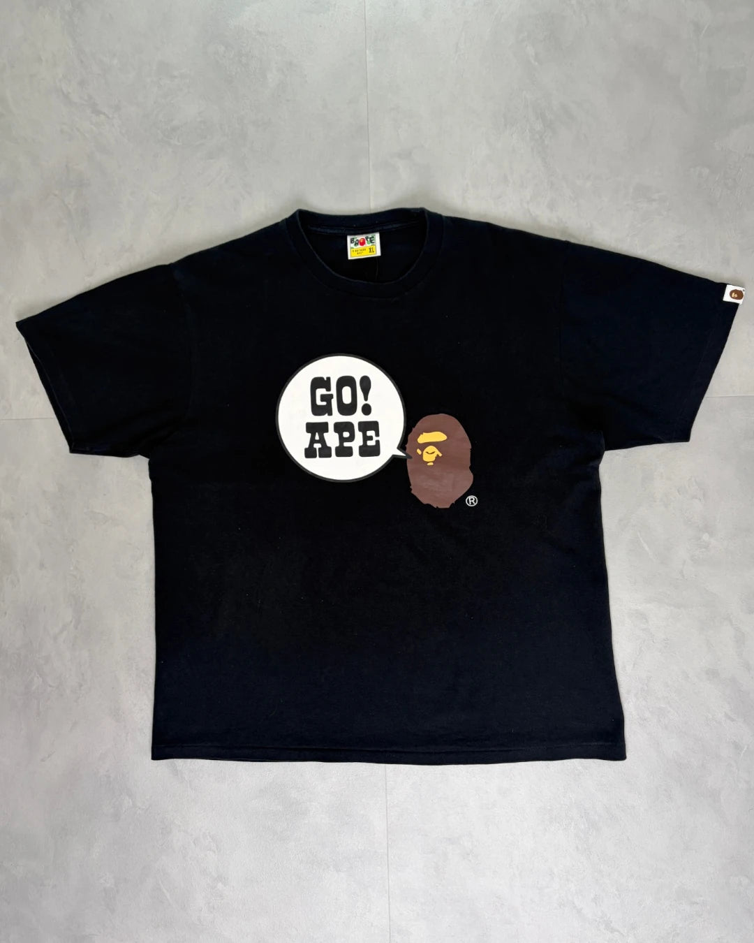 Bape Go Ape Graphic T Shirt black – XL