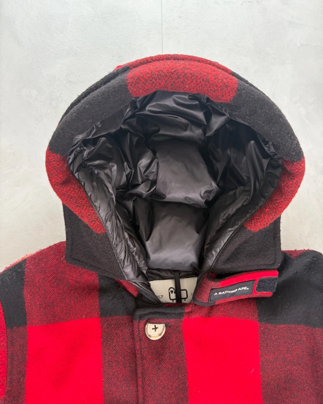 Bape X Woolwich Button Up Jacket camo – (GRADE A) / M