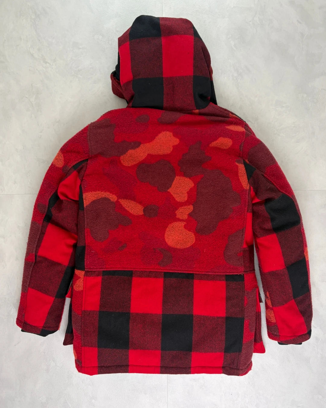 Bape X Woolwich Button Up Jacket camo – (GRADE A) / M