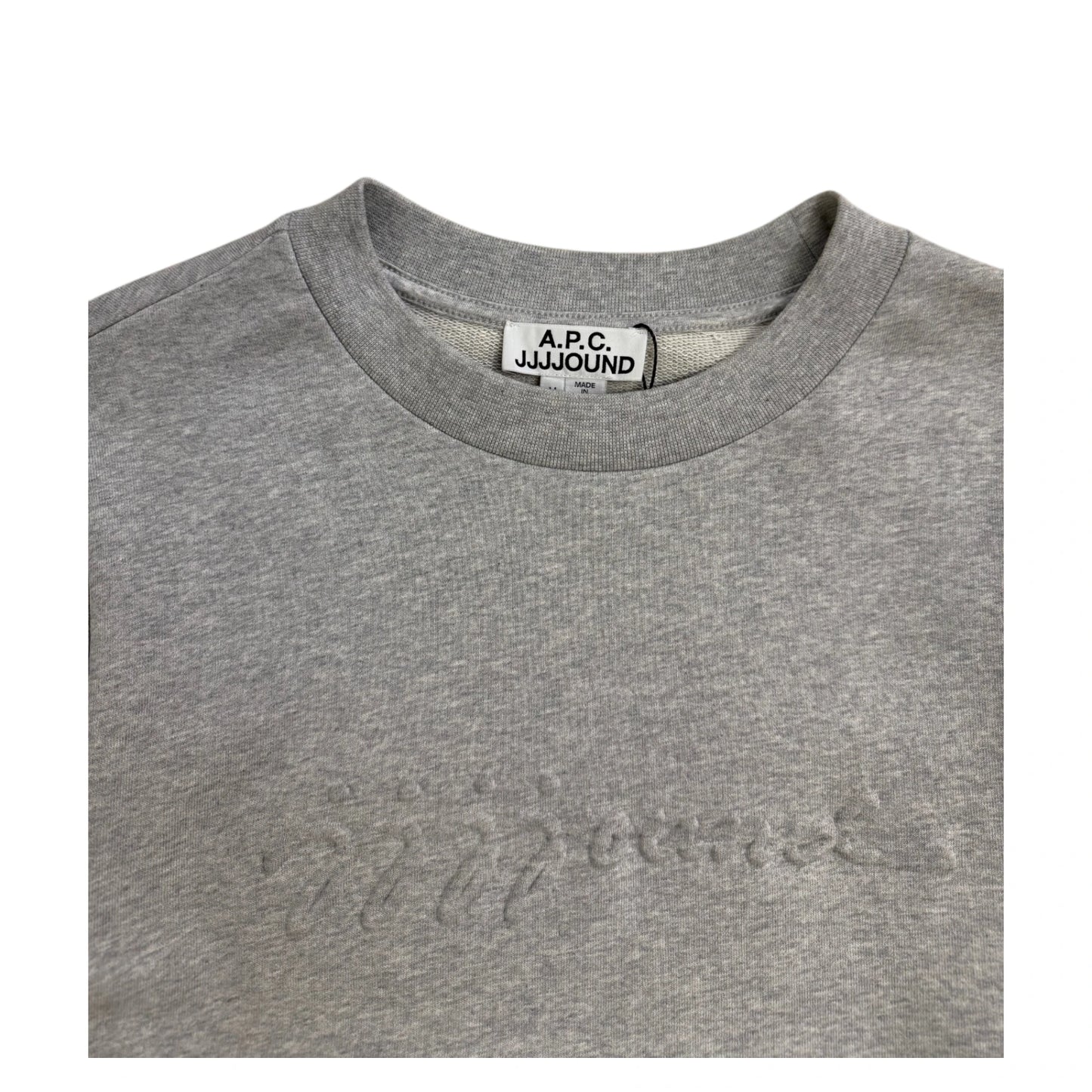Jjjound X Apc Crewneck grey - M
