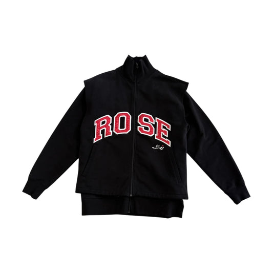 Martine Rose Two In One Zip Track Jacket black - S