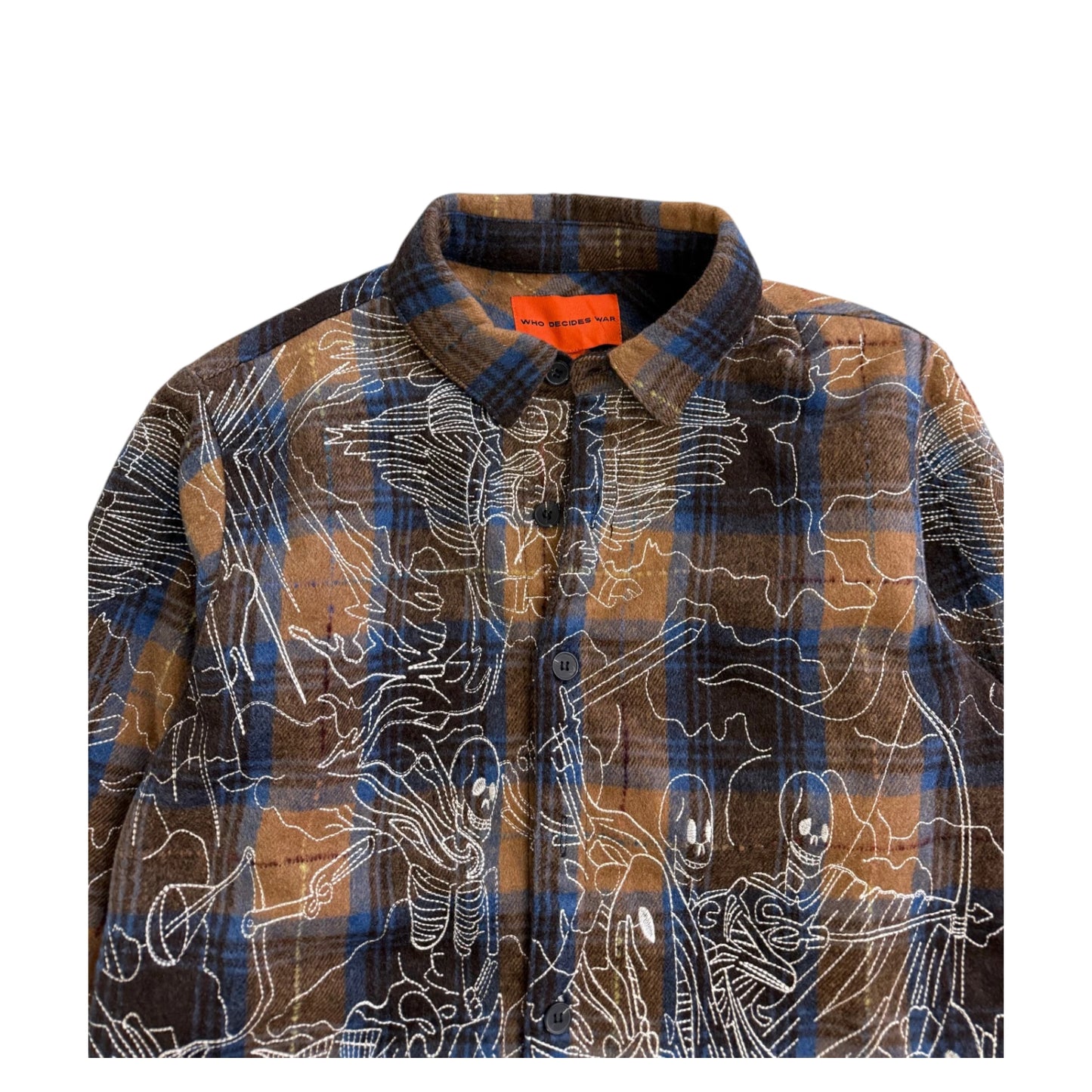 Who Decides War Four Horseman Flannel brown