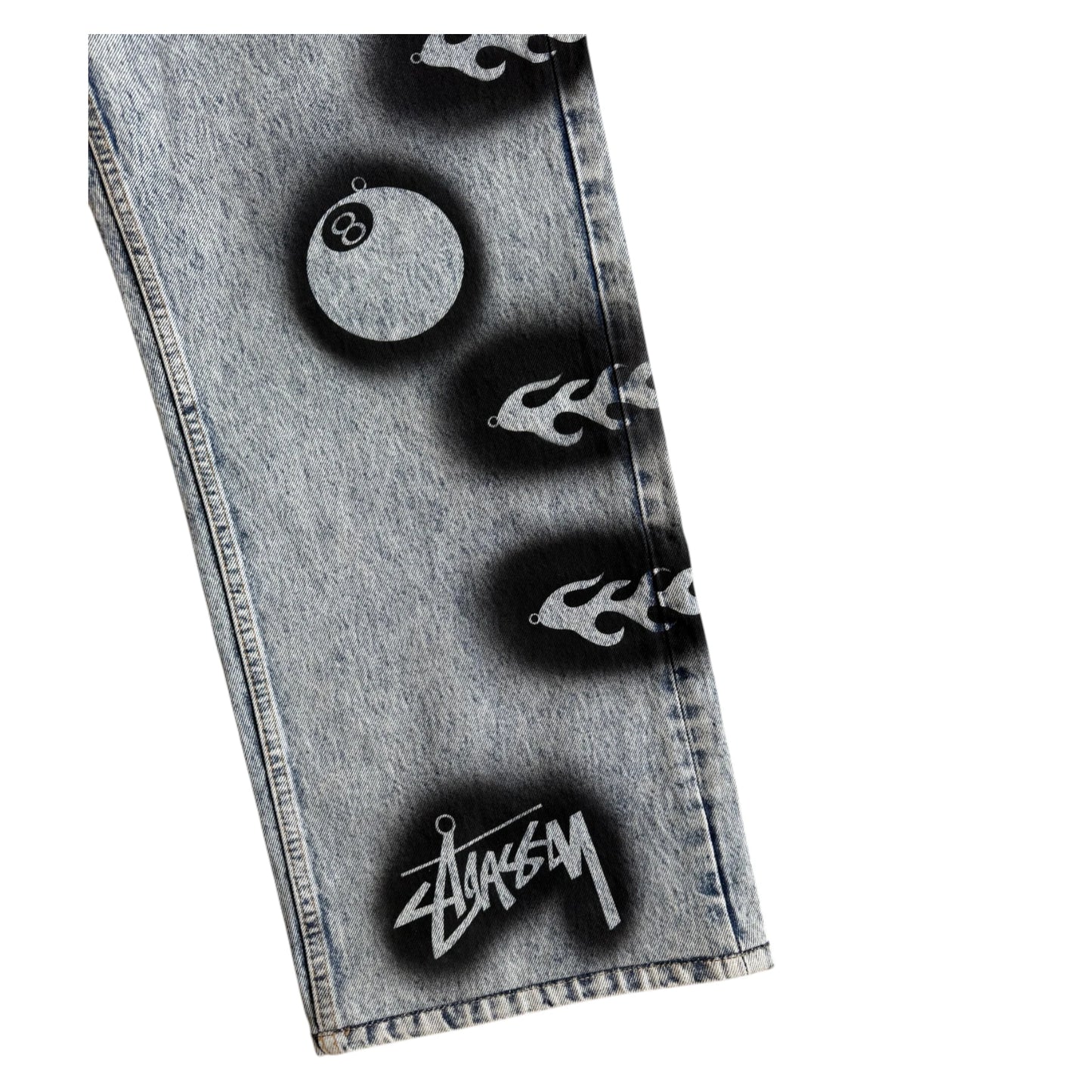 Stussy X Dries Van Noten Stencil Jeans - W32