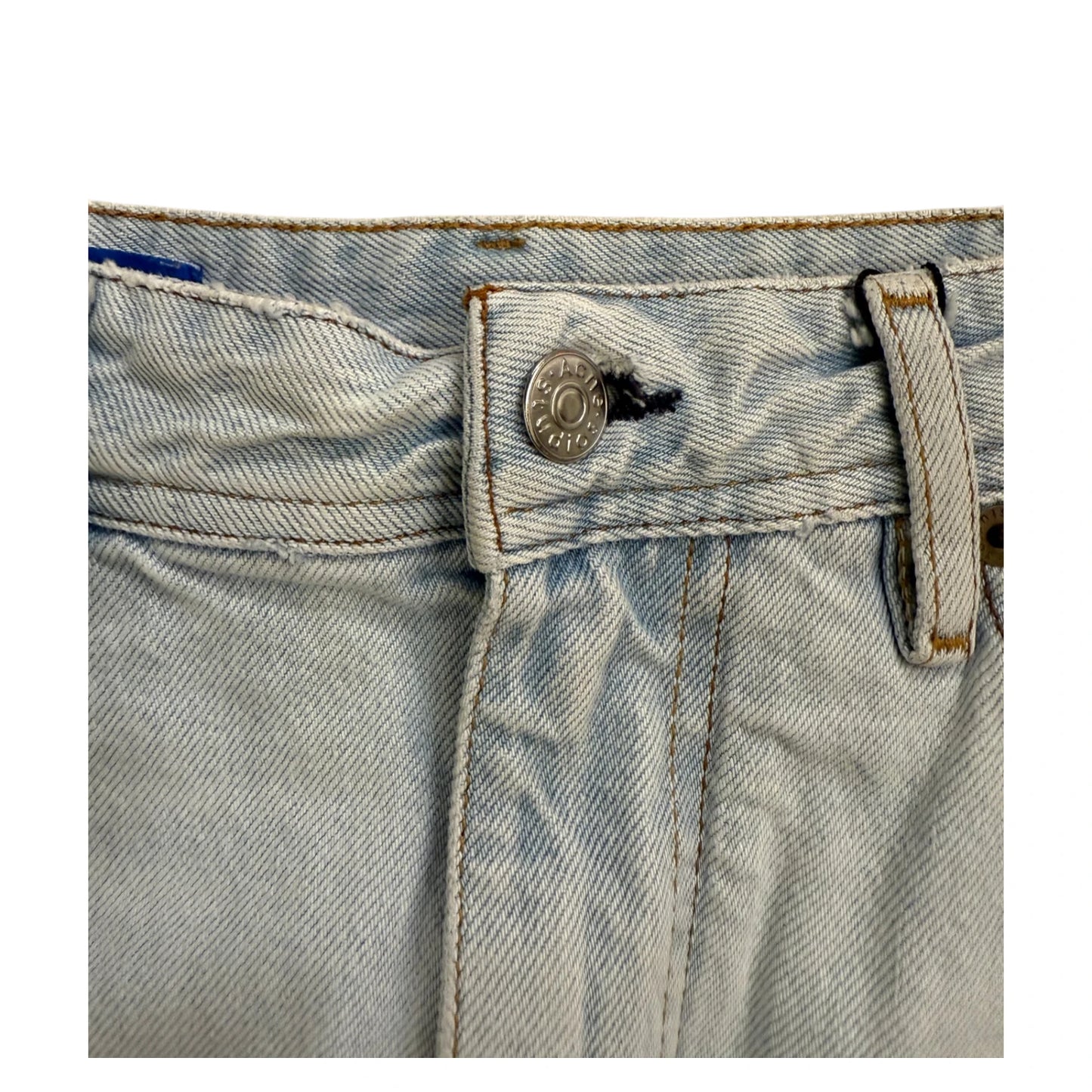 Acne Studios Bla Konst Denim Skirt Light Blue - W27