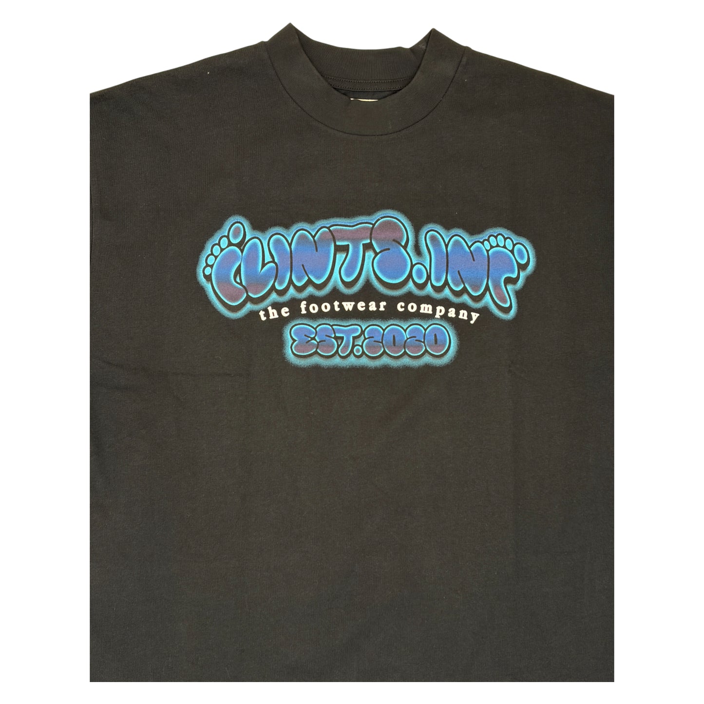 Clint’s Inc Graffiti Print T-shirt black