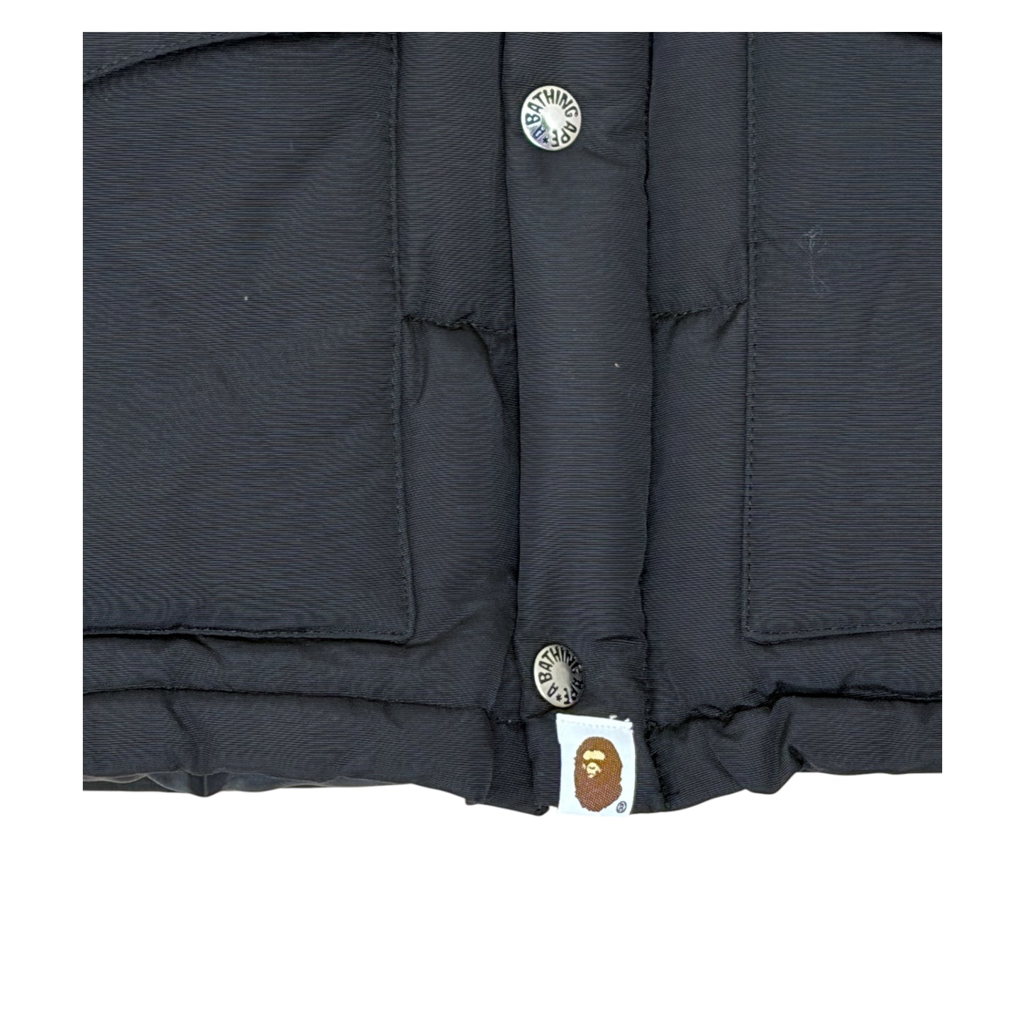 Bape Button Up Jacket black - S