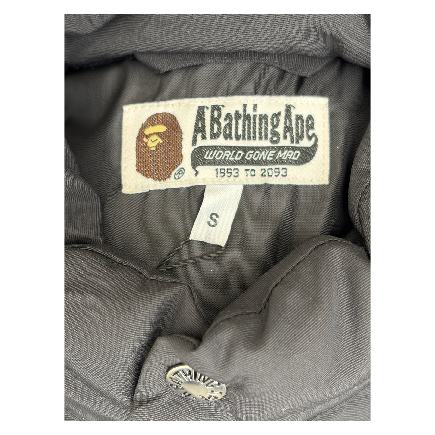 Bape Button Up Jacket black - S