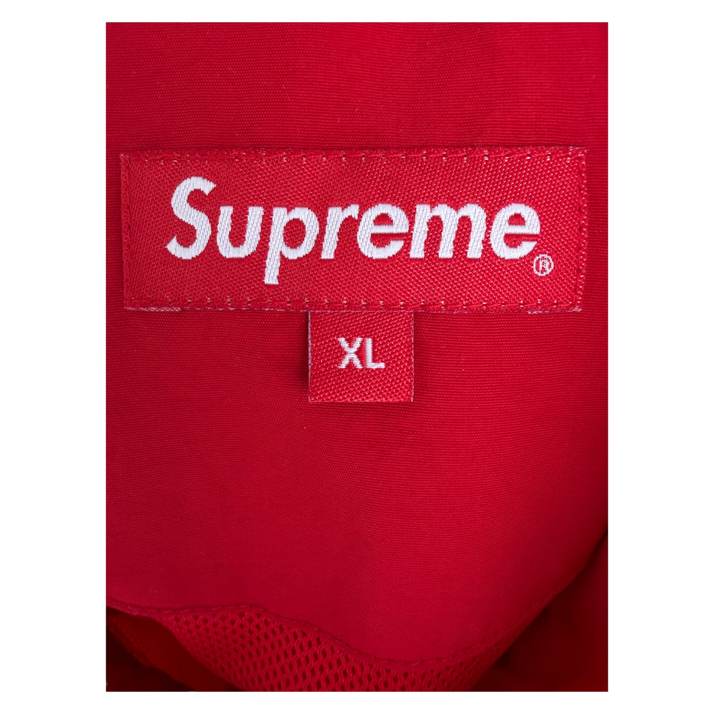 Supreme Nylon Full Tracksuit red + yellow - XL
