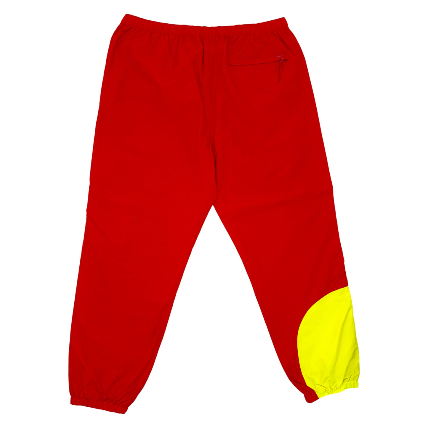 Supreme Nylon Full Tracksuit red + yellow - XL