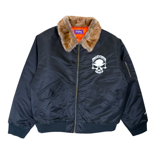 Badfriend Fur Collar Bomber Jacket – (NEW)