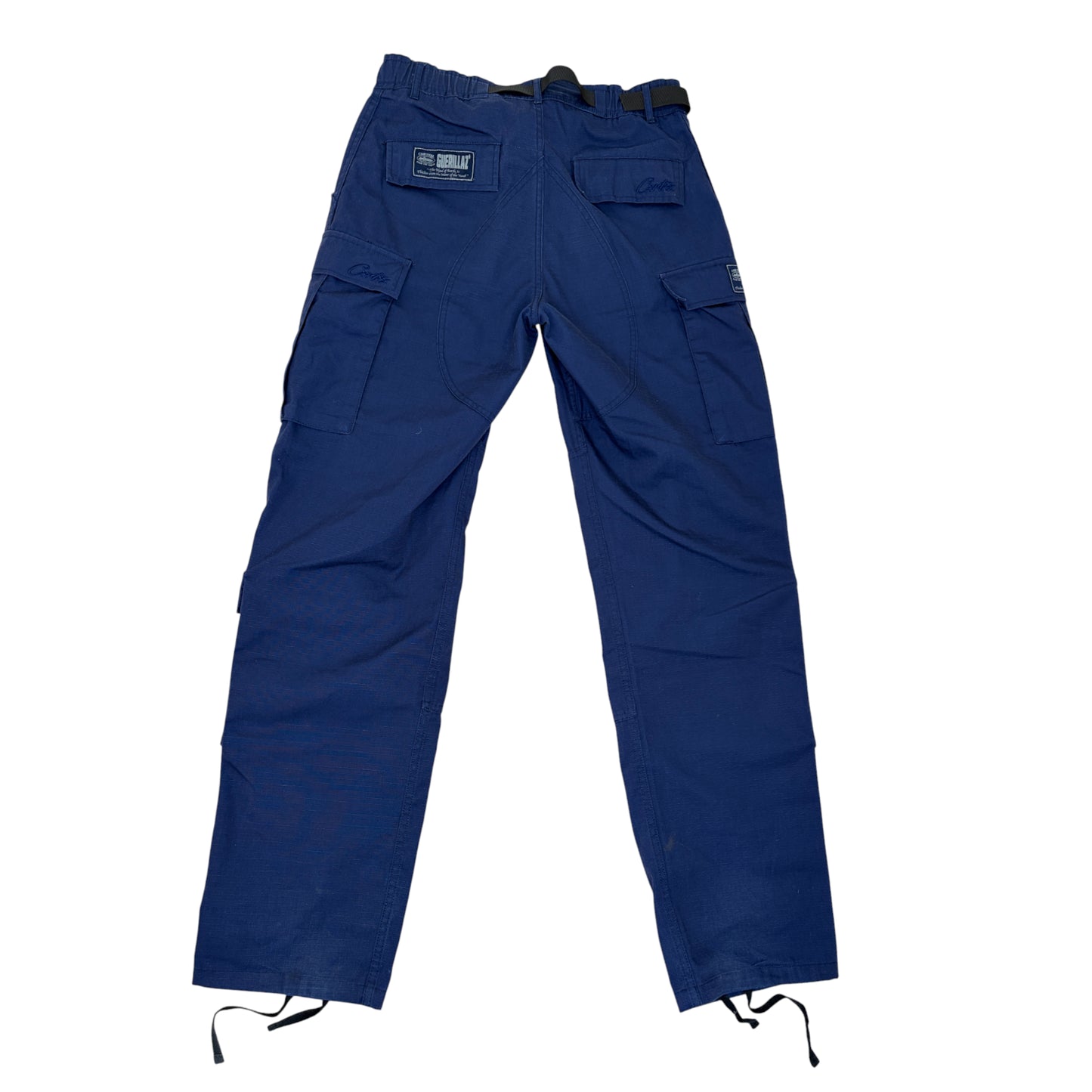 Corteiz Alcatraz Cargos navy on navy - M