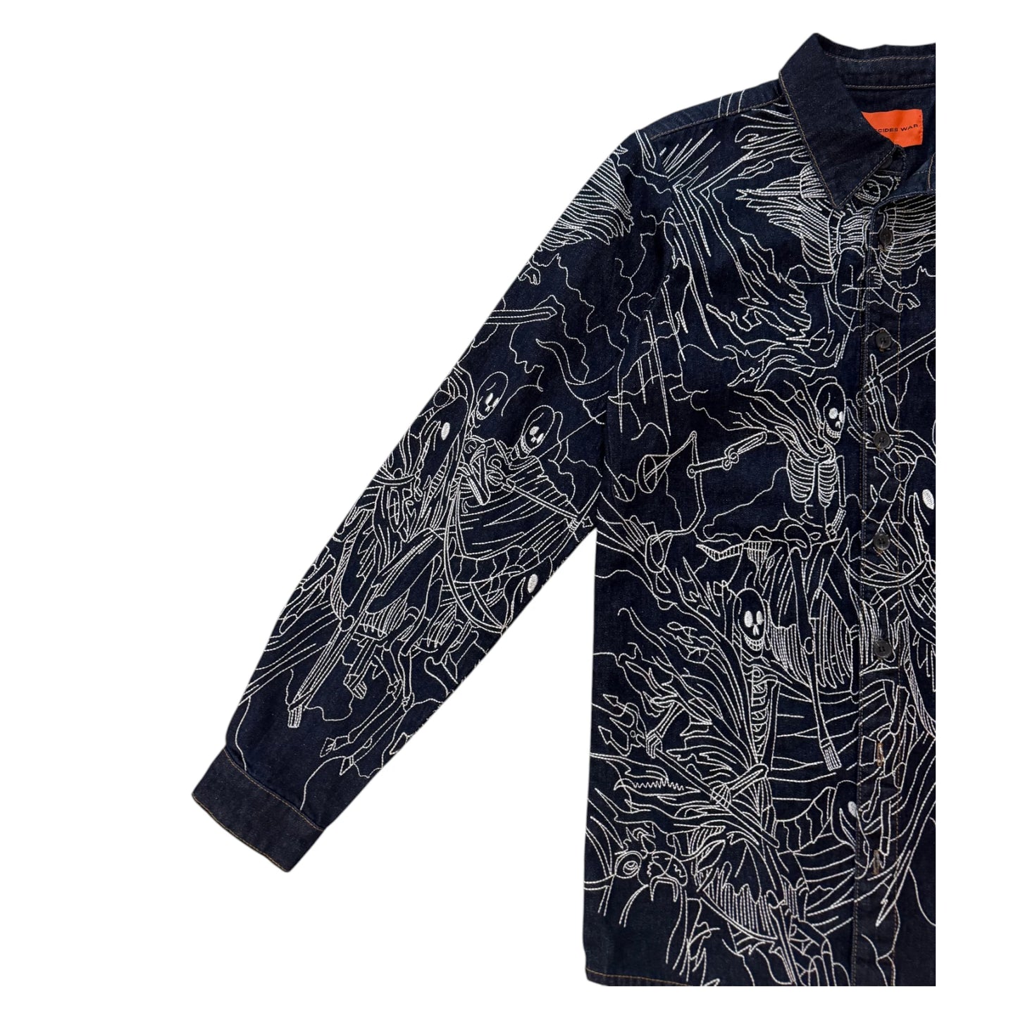 Who Decides War Four Horseman Flannel denim