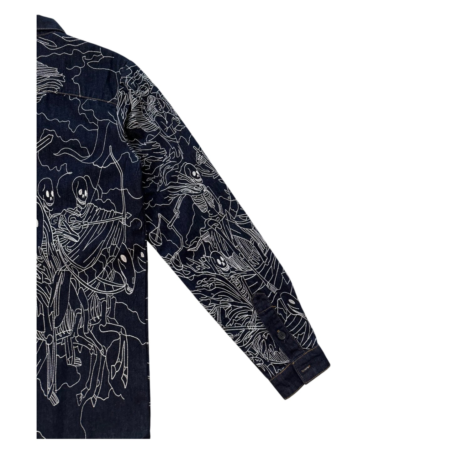 Who Decides War Four Horseman Flannel denim