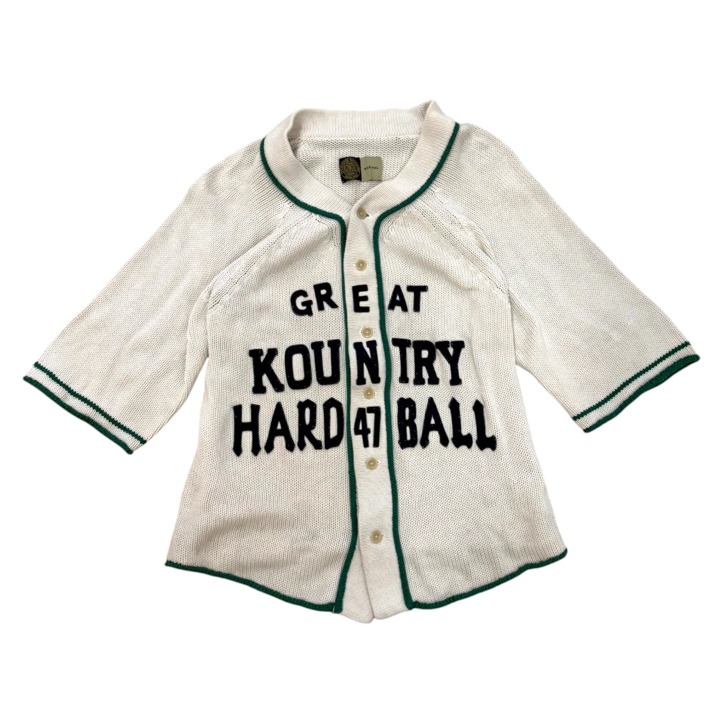 Kapital Great County Cotton Cardigan - XXL