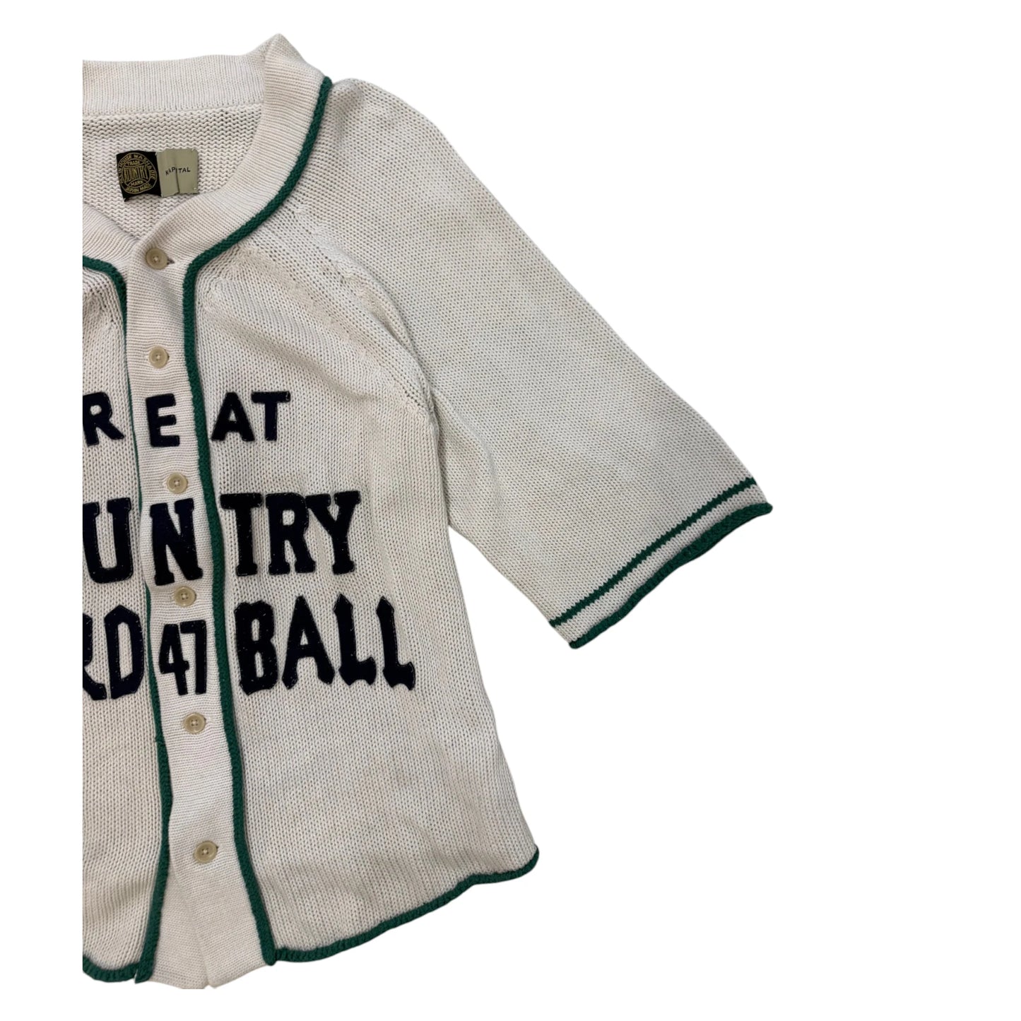 Kapital Great County Cotton Cardigan - XXL
