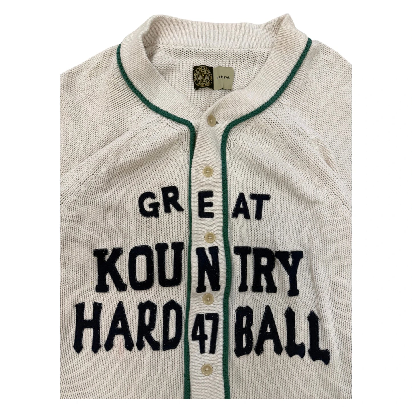 Kapital Great County Cotton Cardigan - XXL