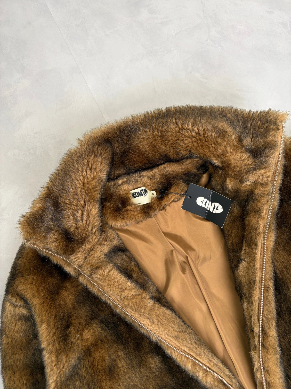 Clint’s Inc Fur Jacket – M