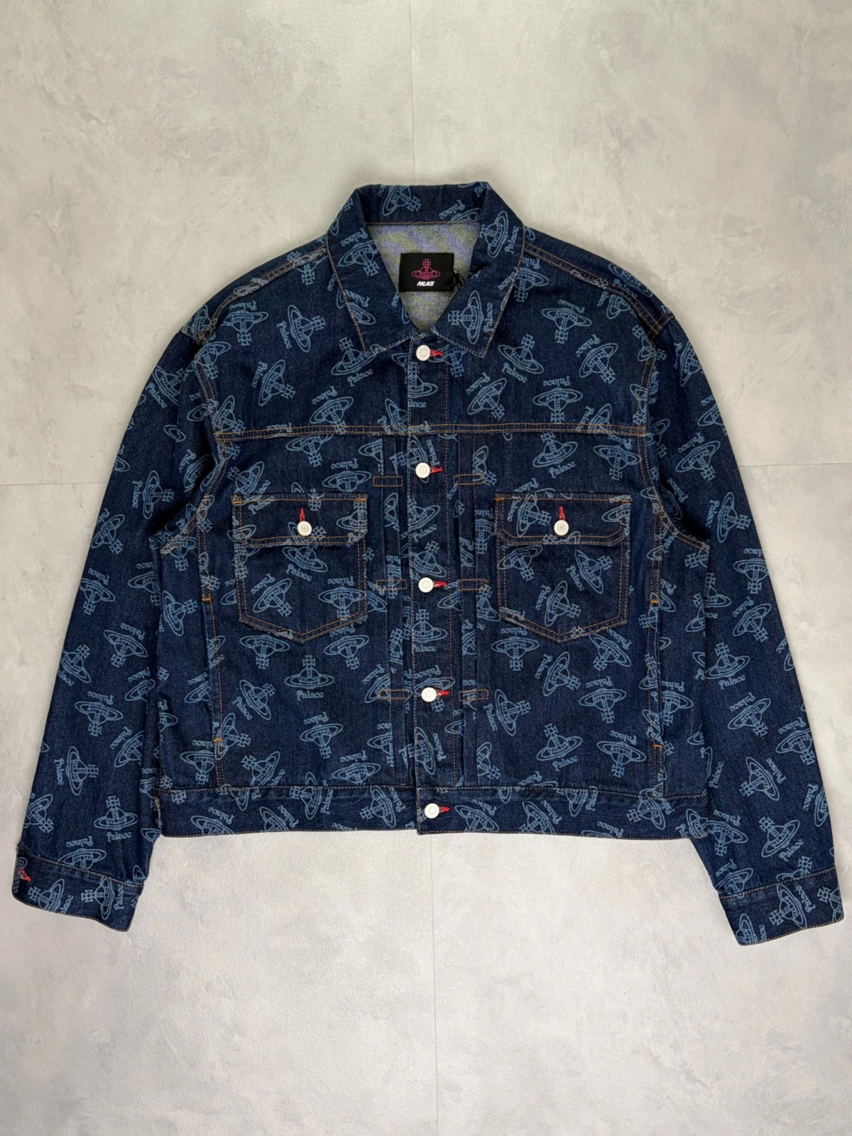 Palace X Vivienne Westwood Indigo Denim Jacket indigo - L