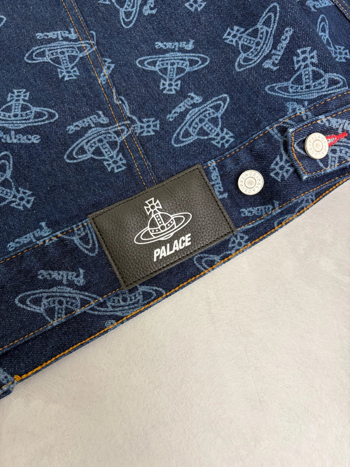 Palace X Vivienne Westwood Indigo Denim Jacket indigo - L
