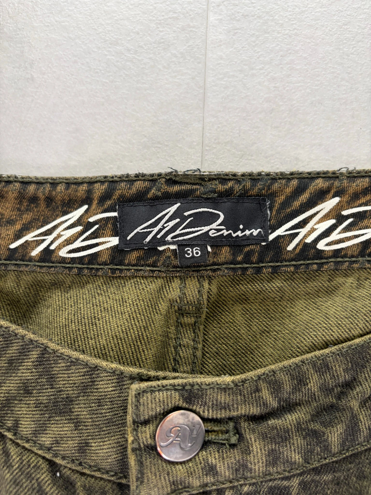 A1 Denim Pesto Double Knee Jeans – W36