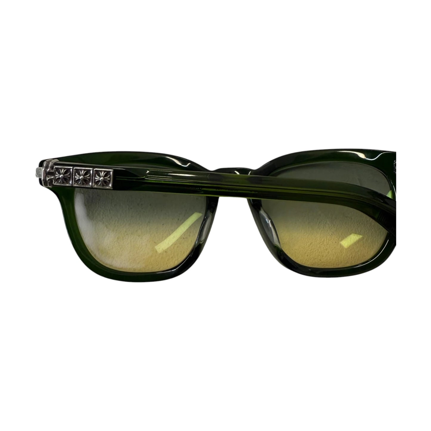 Chrome Hearts Smoke Show Sunglasses green