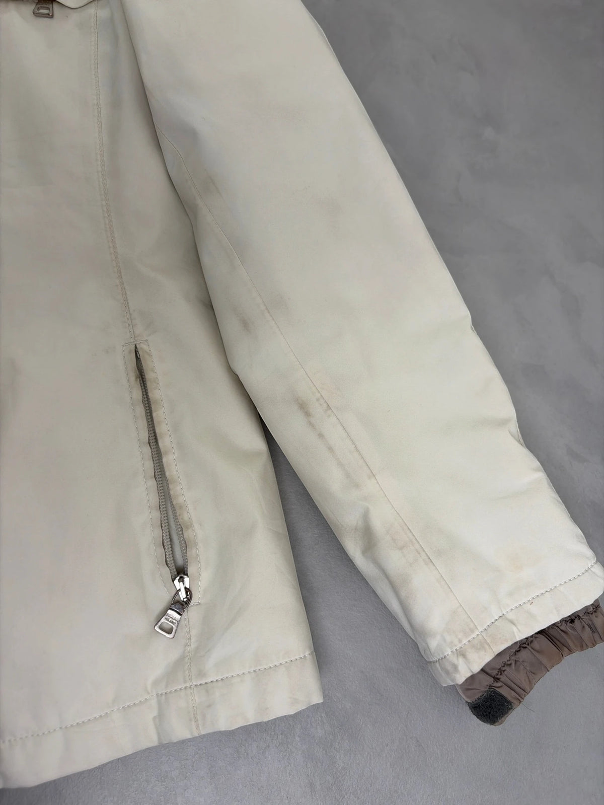 PRADA SPORT 90S JACKET WHITE - M