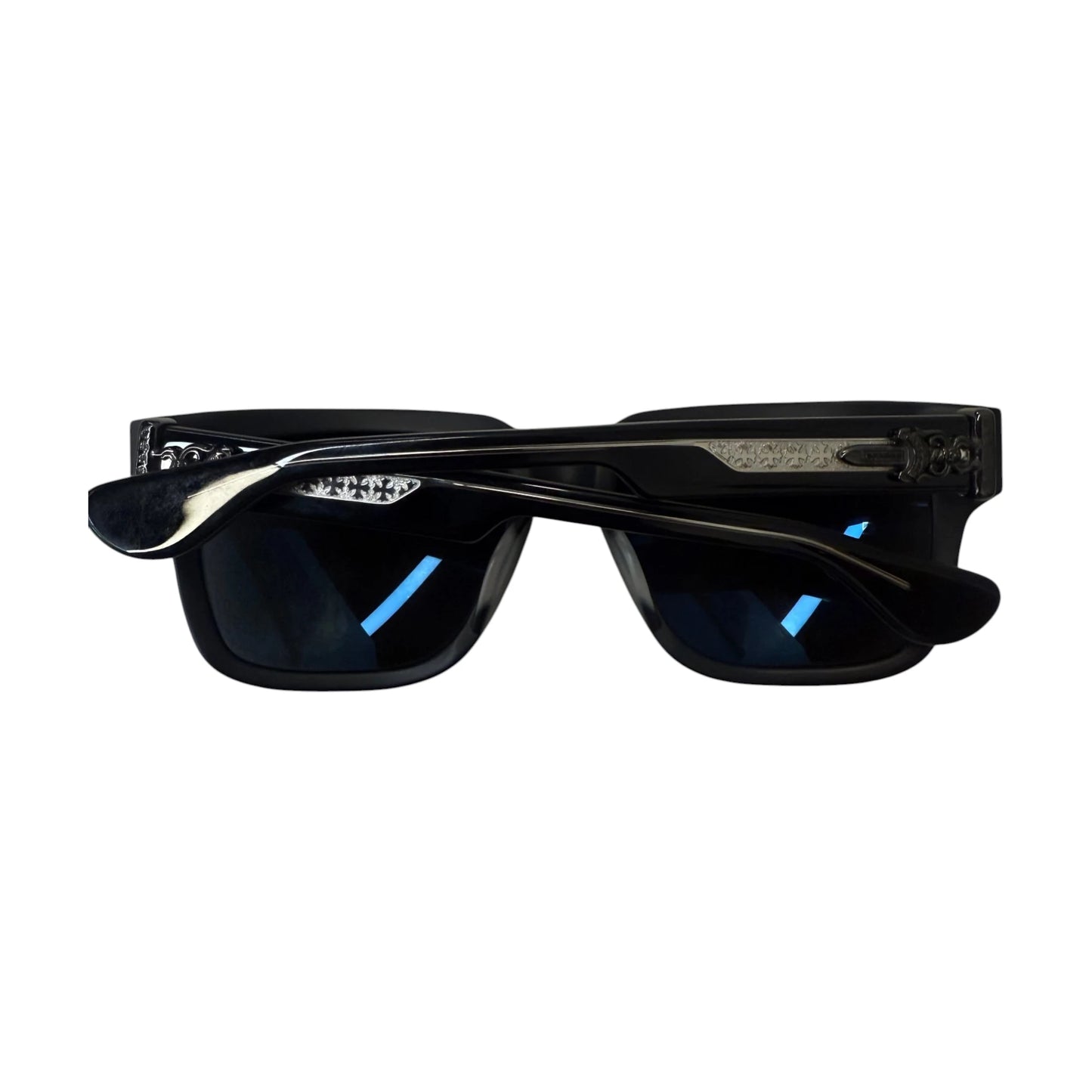 Chrome Hearts Box Officer Sunglasses matte black