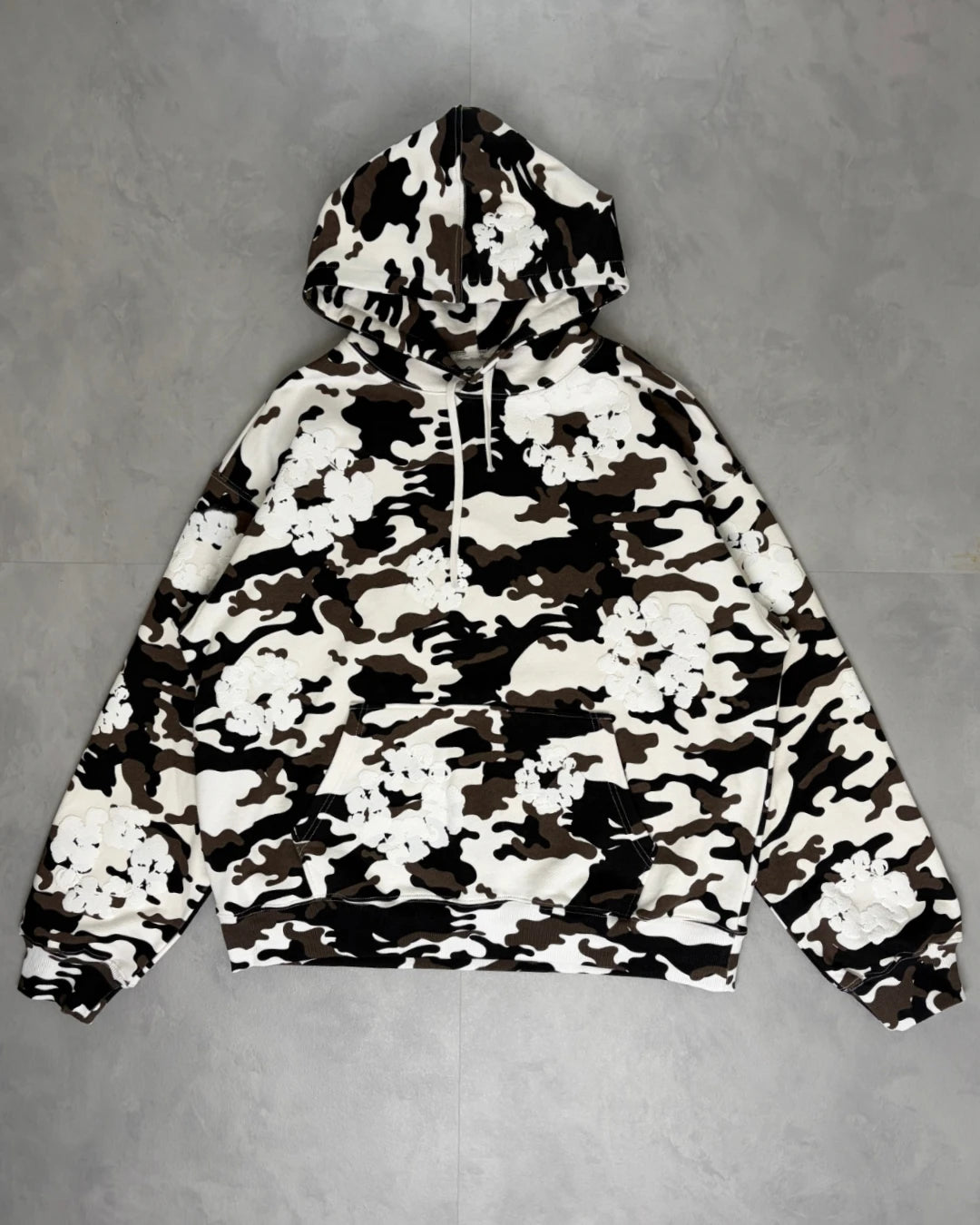 Denim Tears Arctic Camo Cotton Wreath Hoodie – XL