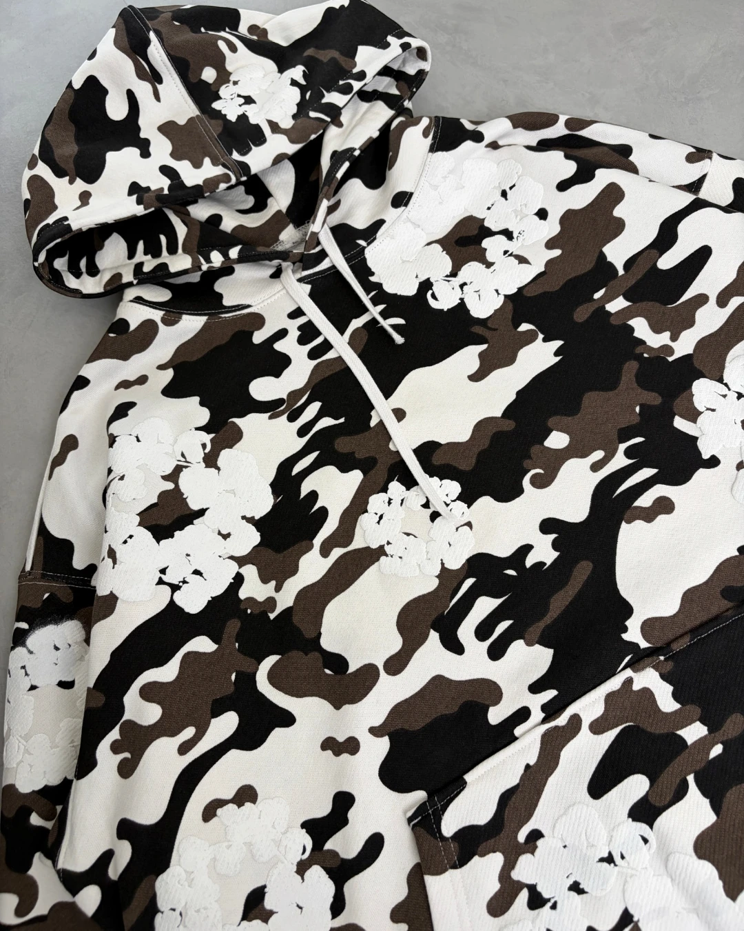 Denim Tears Arctic Camo Cotton Wreath Hoodie – XL