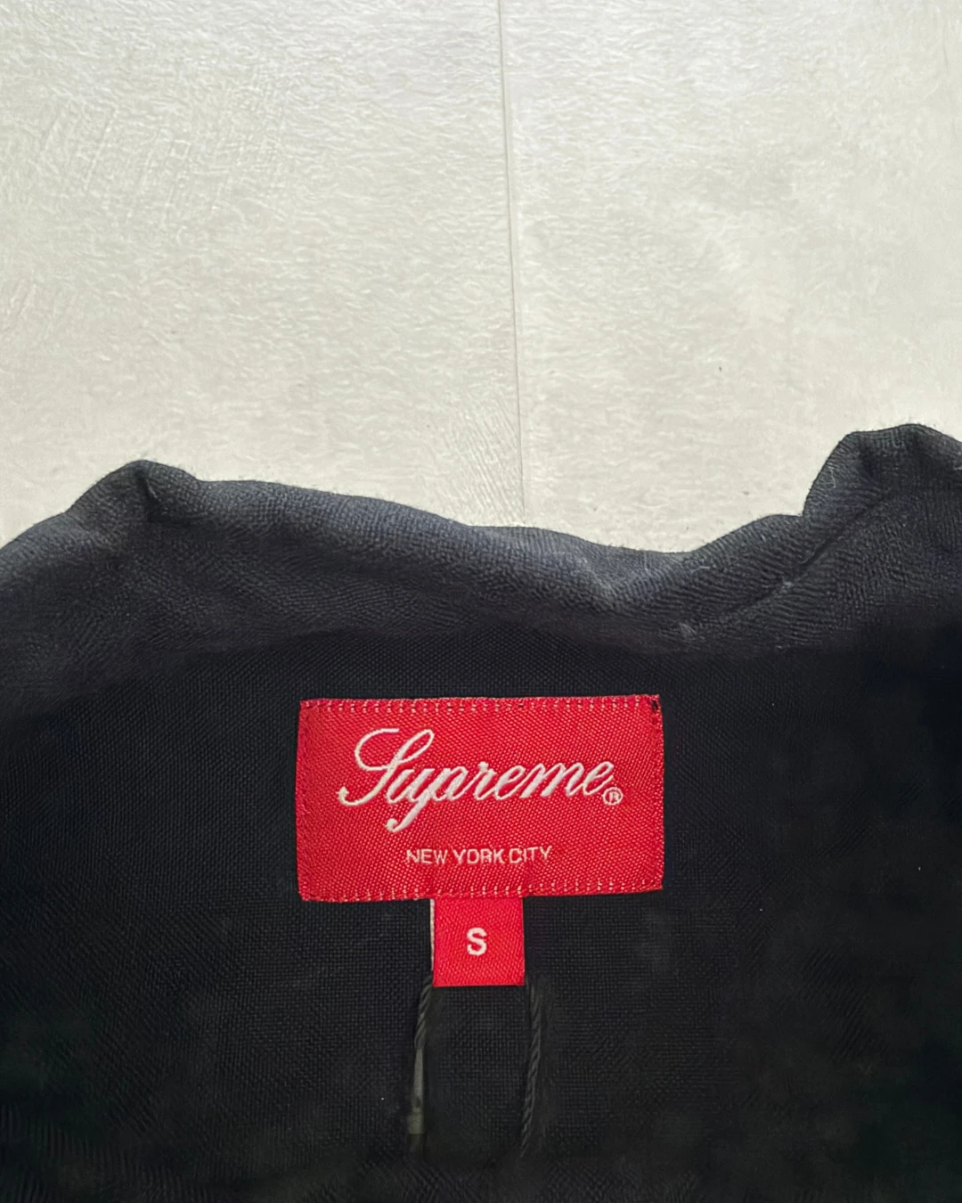Supreme Button Up Shirt black – S