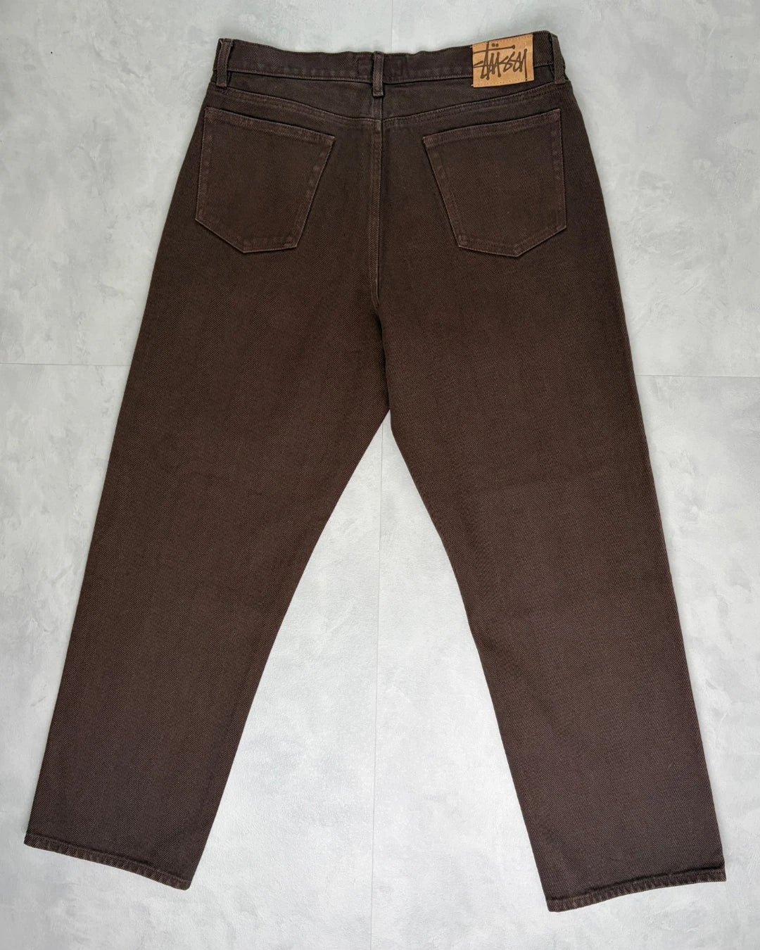 Stussy Big Ol Canvas Jeans brown – W34