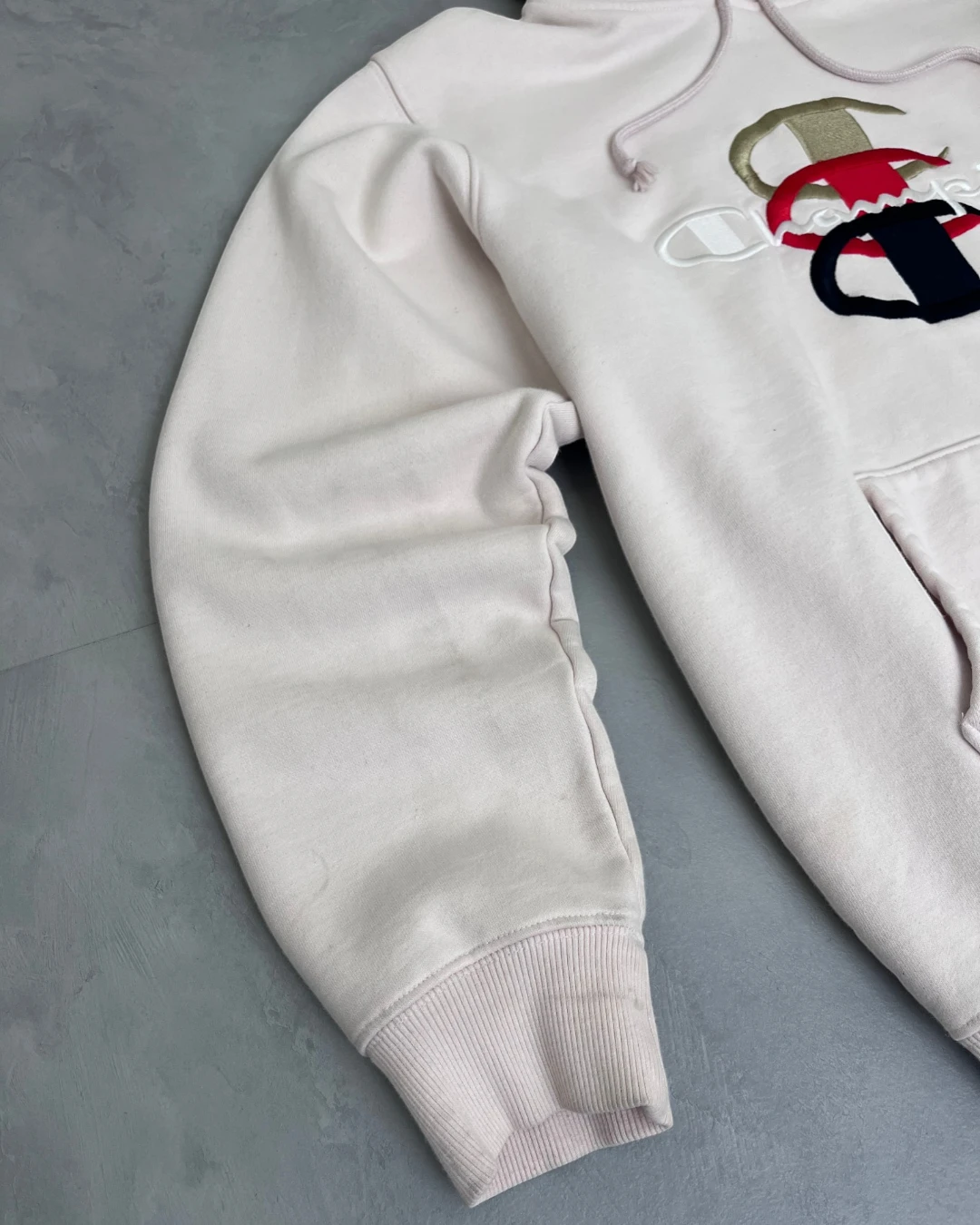 Supreme x Champion Hoodie pink – (GRADE A) / M