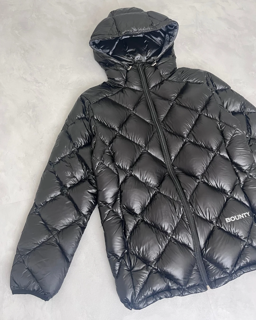 Bounty bodega Lightweight Puffer Jacket black – (GRADE A) / XL
