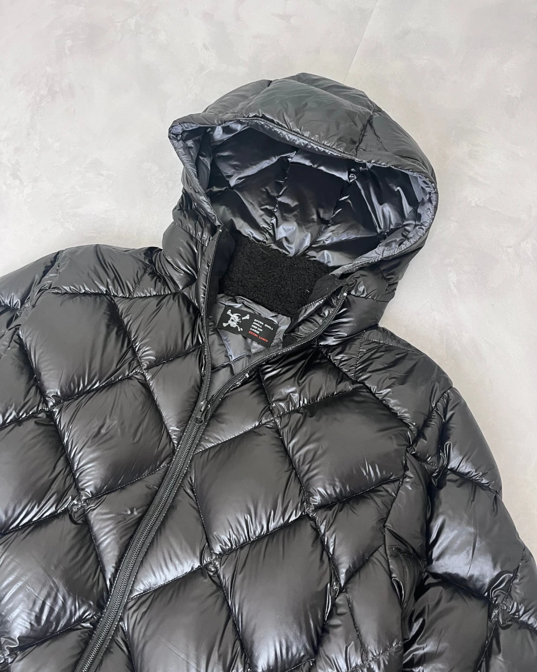 Bounty bodega Lightweight Puffer Jacket black – (GRADE A) / XL