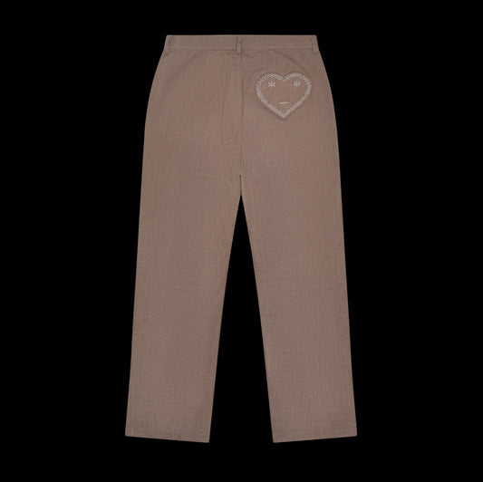 Carisicko Corduroy Heart Logo Trousers (NEW)