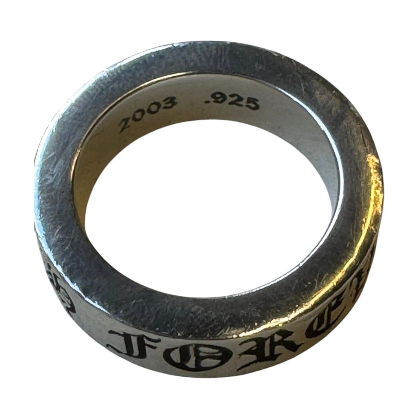 CHROME HEARTS  Forever Ring 2003 Size 7 - O/S