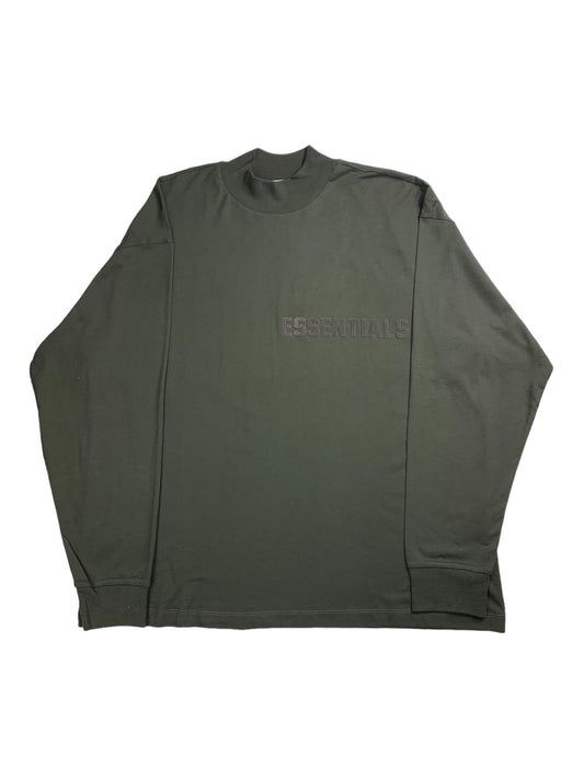 ESSENTIALS Long-Sleeve Off-Black (NEW)