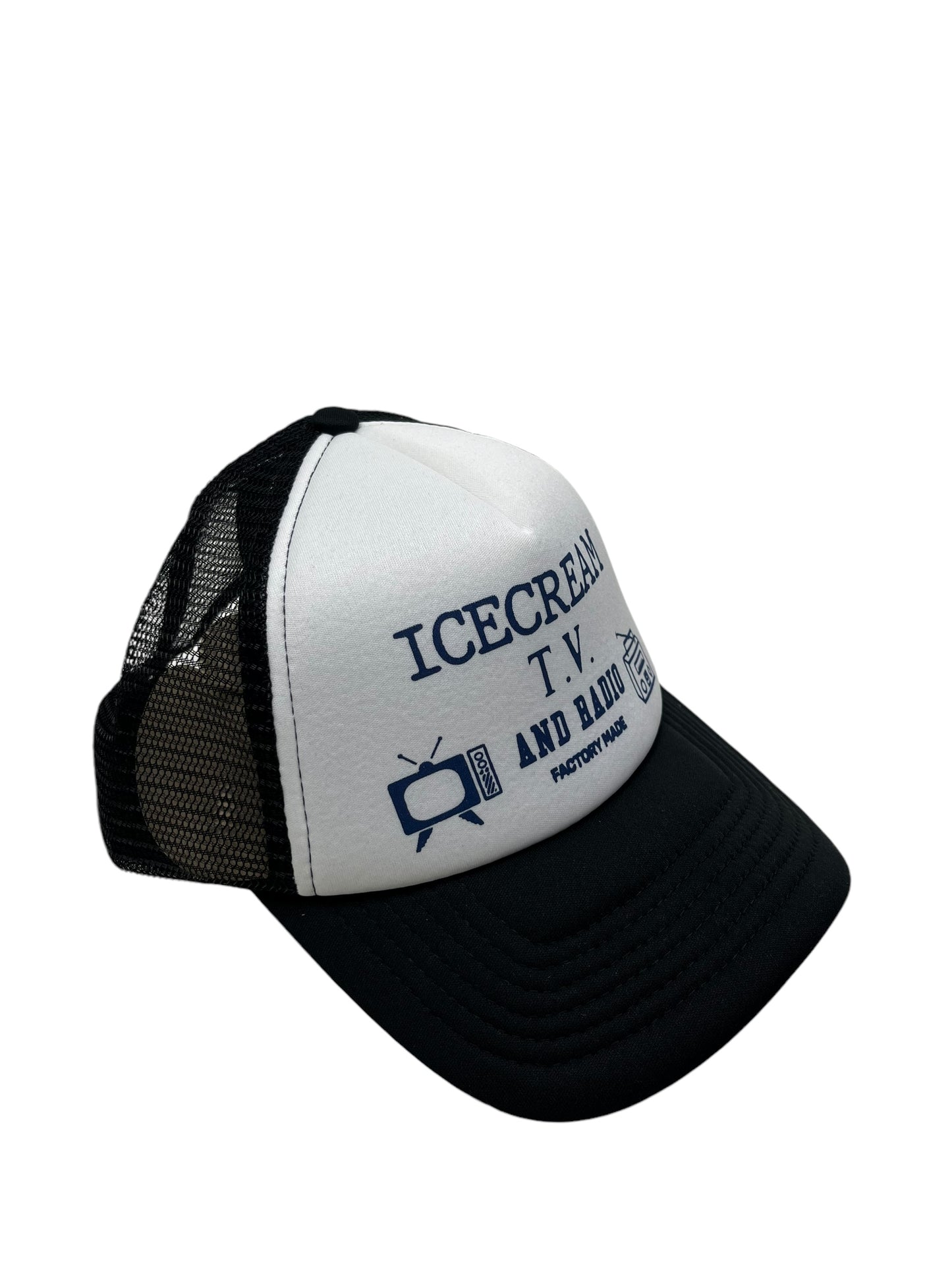 BBC Ice Cream Broadcast Black Trucker Cap - (NEW)