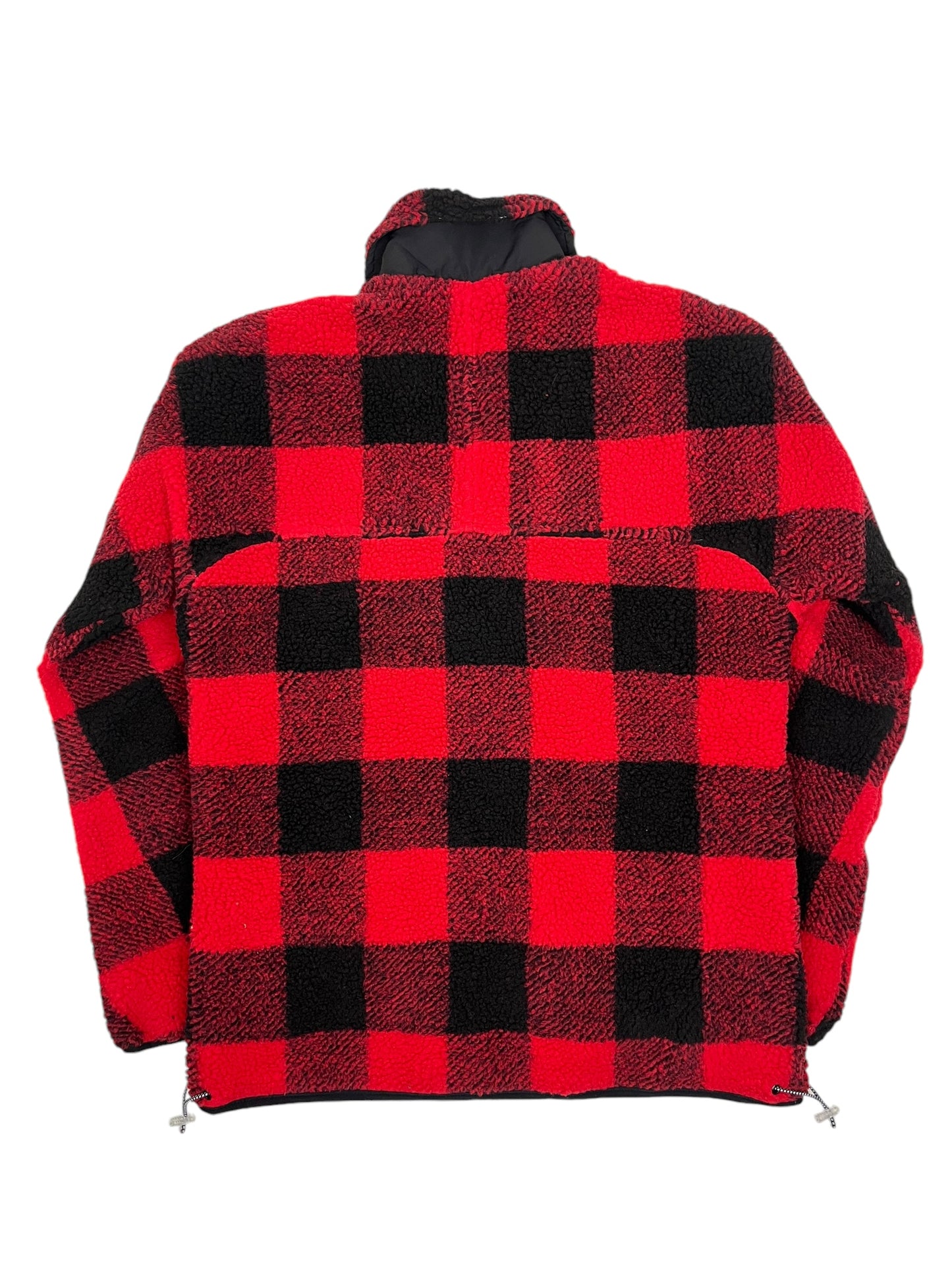 Billionaire Boys Club Fleece Check Zip Shirt - (NEW) S