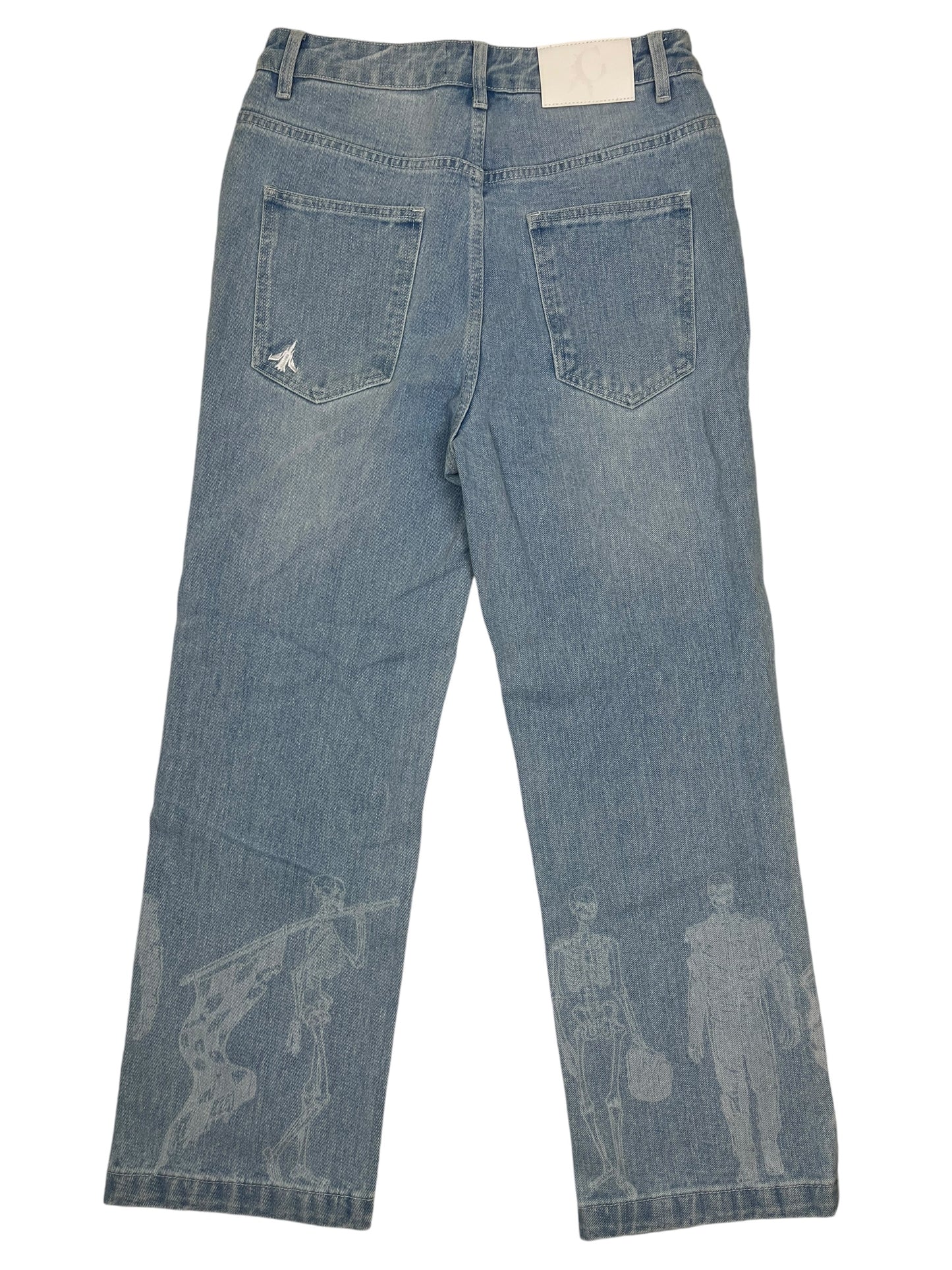 Casper Masi Skeleton Jeans Light Blue (NEW) S